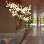 Floral Radiance Ceramic Tree Petal Chandelier Combined - Image 9