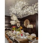 Floral Radiance Ceramic Tree Petal Chandelier Combined - Image 18