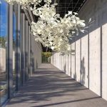 Floral Radiance Ceramic Tree Petal Chandelier Combined - Image 5