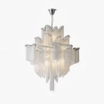 Tassel Elegance Waterfall Chandelier Round - Image 45