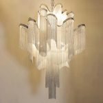 Tassel Elegance Waterfall Chandelier Round - Image 46