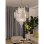 Tassel Elegance Waterfall Chandelier Round - Image 57
