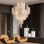Tassel Elegance Waterfall Chandelier Round - Image 53