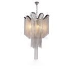 Tassel Elegance Waterfall Chandelier Round - Image 49