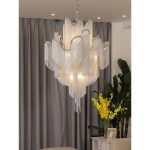 Tassel Elegance Waterfall Chandelier Round - Image 59