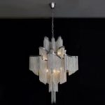 Tassel Elegance Waterfall Chandelier Round - Image 41