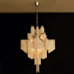 Tassel Elegance Waterfall Chandelier Round - Image 42