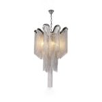 Tassel Elegance Waterfall Chandelier Round - Image 63
