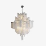 Tassel Elegance Waterfall Chandelier Round - Image 25