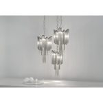 Tassel Elegance Waterfall Chandelier Round - Image 35