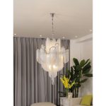 Tassel Elegance Waterfall Chandelier Round - Image 18