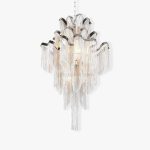 Tassel Elegance Waterfall Chandelier Round - Image 24