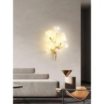 Floral Ceramic Tree Wall Lamp - Image 3
