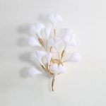 Floral Ceramic Tree Wall Lamp - Image 9