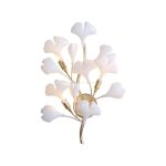 Floral Ceramic Tree Wall Lamp - Image 11
