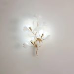 Floral Ceramic Tree Wall Lamp - Image 23