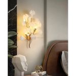 Floral Ceramic Tree Wall Lamp - Image 24