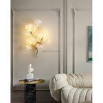 Floral Ceramic Tree Wall Lamp - Image 29