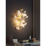 Floral Ceramic Tree Wall Lamp - Image 31
