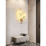 Floral Ceramic Tree Wall Lamp - Image 36