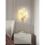 Floral Ceramic Tree Wall Lamp - Image 38