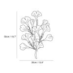 Floral Ceramic Tree Wall Lamp - Image 40