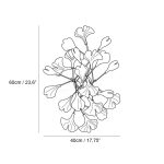 Floral Ceramic Tree Wall Lamp - Image 41