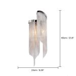 Tassel Elegance Waterfall Wall Lamp - Image 34