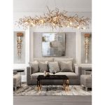 Golden Enchanted Forest Chandelier - Image 11