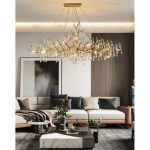 Golden Enchanted Forest Chandelier - Image 12