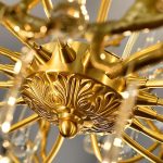 Golden Enchanted Forest Chandelier - Image 32