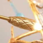 Golden Enchanted Forest Chandelier - Image 31