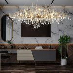 Golden Enchanted Forest Chandelier - Image 4