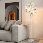 Floral Ceramic Tree Floor Lamp - Image 5