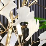 Floral Ceramic Tree Floor Lamp - Image 9