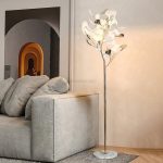 Floral Ceramic Tree Floor Lamp - Image 8