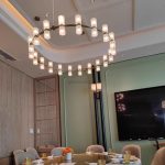 Luminous Ecliptic Circle Chandelier - Image 5