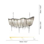 Waterfall Fringe Chandelier - Image 23