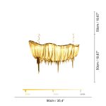 Waterfall Fringe Chandelier - Image 22