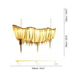 Waterfall Fringe Chandelier - Image 24