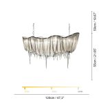 Waterfall Fringe Chandelier - Image 20
