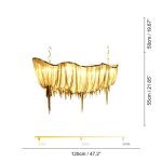 Waterfall Fringe Chandelier - Image 21