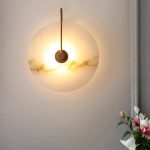 Aurora Alabaster Sconce - Image 19