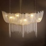 Waterfall Fringe Chandelier - Image 11