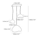 Nimbus Cluster Chandelier Combination - Image 26