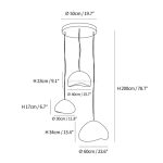 Nimbus Cluster Chandelier Combination - Image 24