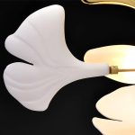 Floral Radiance Ceramic Tree Petal Chandelier (Model S) - Image 18