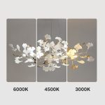 Floral Radiance Ceramic Tree Petal Chandelier (Model S) - Image 15