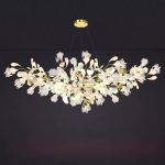 Floral Radiance Ceramic Tree Petal Chandelier (Model S) - Image 10