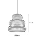 Rice Paper Pagoda Pendant - Image 15